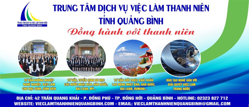 Trung tâm Dịch vụ việc làm thanh niên Quảng Bình