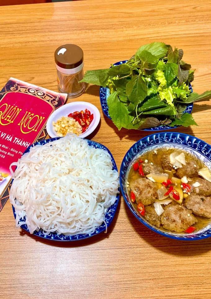 Quán bún Ngon tại Đồng Hới