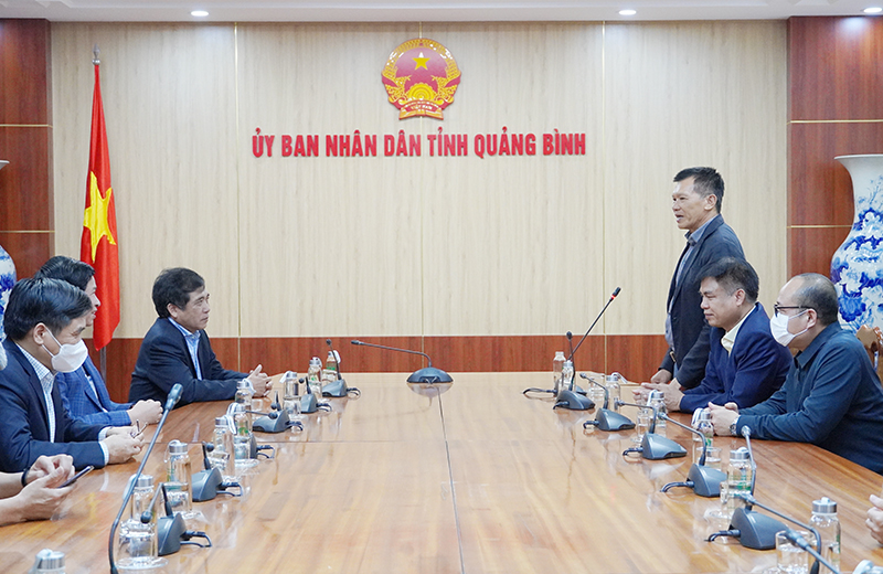 DIC Corp tìm hiểu cơ hội đầu tư tại Quảng Bình