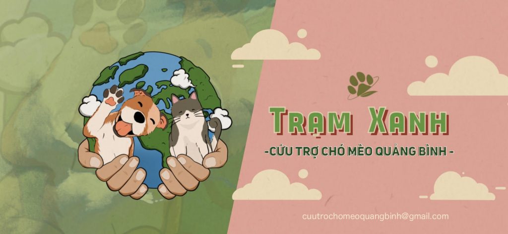 Trạm Xanh - Cứu trợ chó mèo Quảng Bình