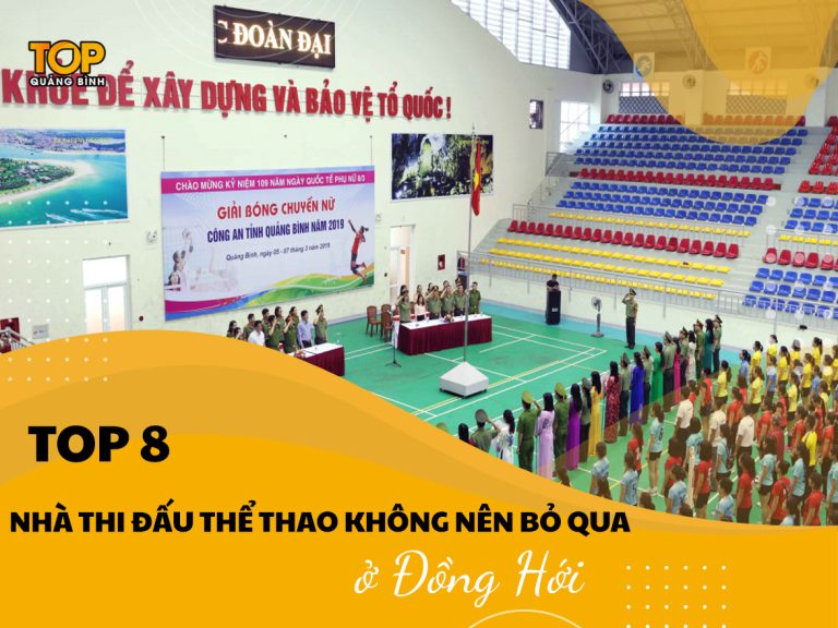 Top các nhà thi đấu thể thao không nên bỏ qua ở Đồng Hới