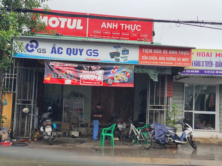 Tiệm sửa xe Anh Thực