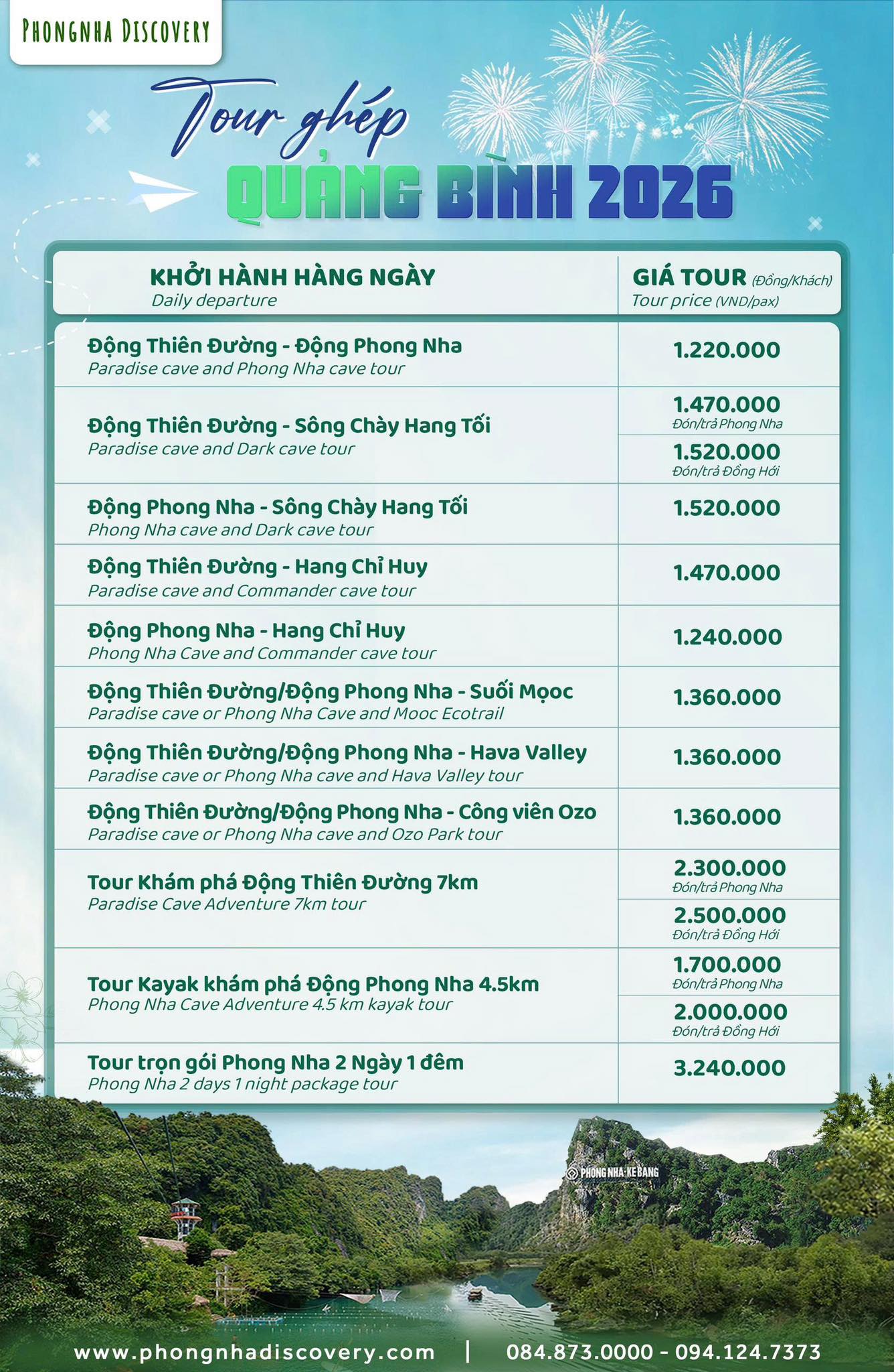 Phong Nha Discovery Tour